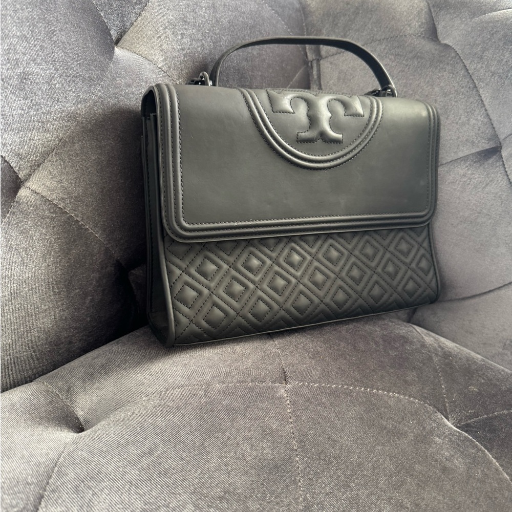 Tory Burch Fleming Matte Convertible Shoulder Bag